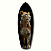 Lioness Glass Wall Art.